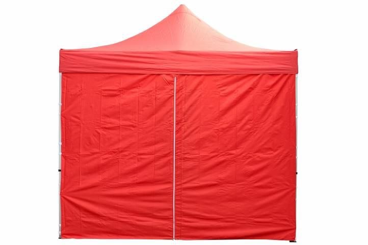 Komplet dwóch ścian do pawilonu PROFI - czerwony